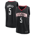 tocy H.Rockets #5 Fred VanVleet Black Fast Break Replica Player Stitched Jerseys-Statement Edition