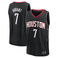 tocy H.Rockets #7 Kevin Durant Black Fast Break Replica Player Stitched Jerseys-Statement Edition