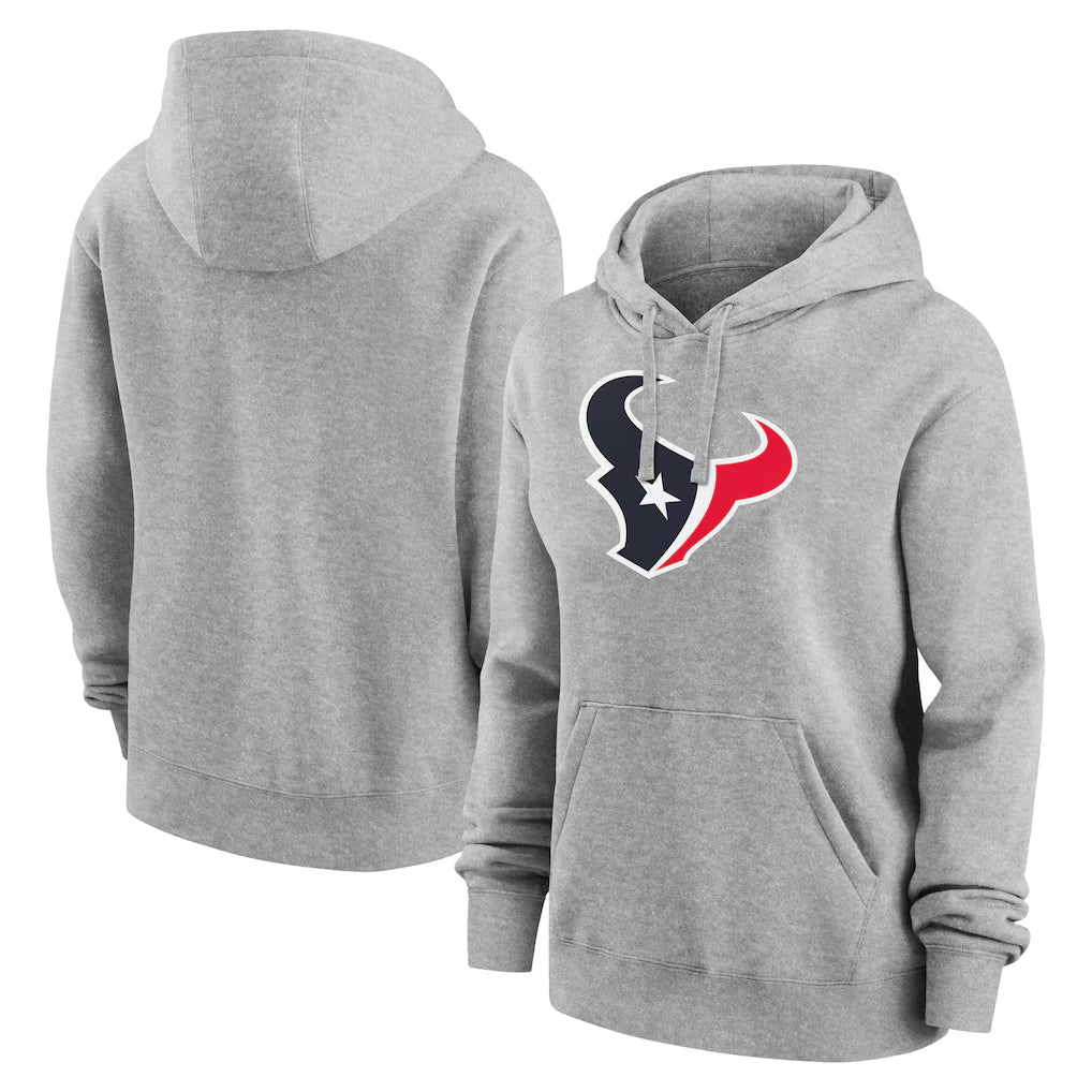 tocy H.Texans Gray Salute to Service Hoodies Limited Game Blank Player Stitched Jerseys