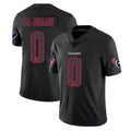 tocy H.Texans #0 Azeez Al-Shaair Player Black Impact Limited Game Stitched Jerseys