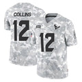 tocy H.Texans #12 Nico Collins Player Arctic Camo Salute To Service Limited Game Stitched Jerseys