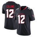 tocy H.Texans #12 Nico Collins Player Navy Limited Vapor F.U.S.E. Home Game Stitched Jerseys