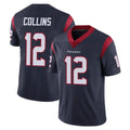 tocy H.Texans #12 Nico Collins Player Navy Limited Vapor Untouchable Home Game Stitched Jerseys