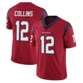 tocy H.Texans #12 Nico Collins Player Red Limited Vapor Untouchable Home Game Stitched Jerseys