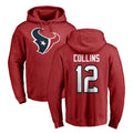 tocy H.Texans #12 Nico Collins Player Red Pro Line Pullover Hoodie Limited Game Stitched Jerseys