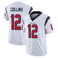 tocy H.Texans #12 Nico Collins Player White Limited Vapor Untouchable Home Game Stitched Jerseys
