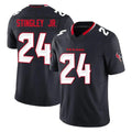 tocy H.Texans #24 Derek Stingley Jr. Player Navy Limited Alternate Vapor F.U.S.E. Home Game Stitched Jerseys