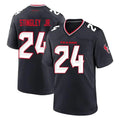 tocy H.Texans #24 Derek Stingley Jr. Player Navy Team Home Game Stitched Jerseys