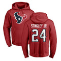 tocy H.Texans #24 Derek Stingley Jr. Player Red Pro Line Pullover Hoodie Limited Game Stitched Jerseys