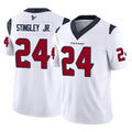 tocy H.Texans #24 Derek Stingley Jr. Player White Limited Vapor F.U.S.E. Home Game Stitched Jerseys