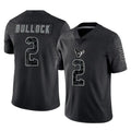 tocy H.Texans #2 Calen Bullock Player Black Reflective Limited Game Stitched Jerseys