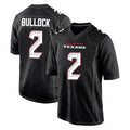 tocy H.Texans #2 Calen Bullock Player Carbon Black Fashion Home Game Stitched Jerseys