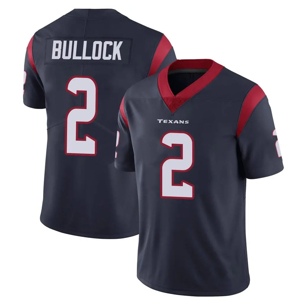 tocy H.Texans #2 Calen Bullock Player Navy Limited Vapor Untouchable Home Game Stitched Jerseys