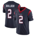 tocy H.Texans #2 Calen Bullock Player Navy Limited Vapor Untouchable Home Game Stitched Jerseys