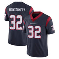 tocy H.Texans #32 David Montgomery Player Navy Limited Vapor Untouchable Home Game Stitched Jerseys