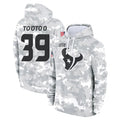 tocy H.Texans #39 Henry To'oTo'o Player Arctic Camo Salute to Service Hoodies Limited Game Stitched Jerseys