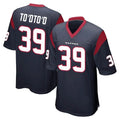 tocy H.Texans #39 Henry To'oTo'o Player Navy Home Game Stitched Jerseys