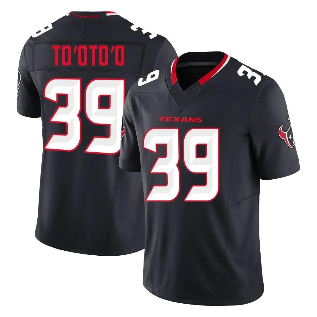 tocy H.Texans #39 Henry To'oTo'o Player Navy Limited Alternate Vapor F.U.S.E. Home Game Stitched Jerseys