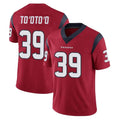 tocy H.Texans #39 Henry To'oTo'o Player Red Limited Vapor Untouchable Home Game Stitched Jerseys