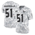 tocy H.Texans #51 Will Anderson Jr. Player Arctic Camo Salute To Service Limited Game Stitched Jerseys