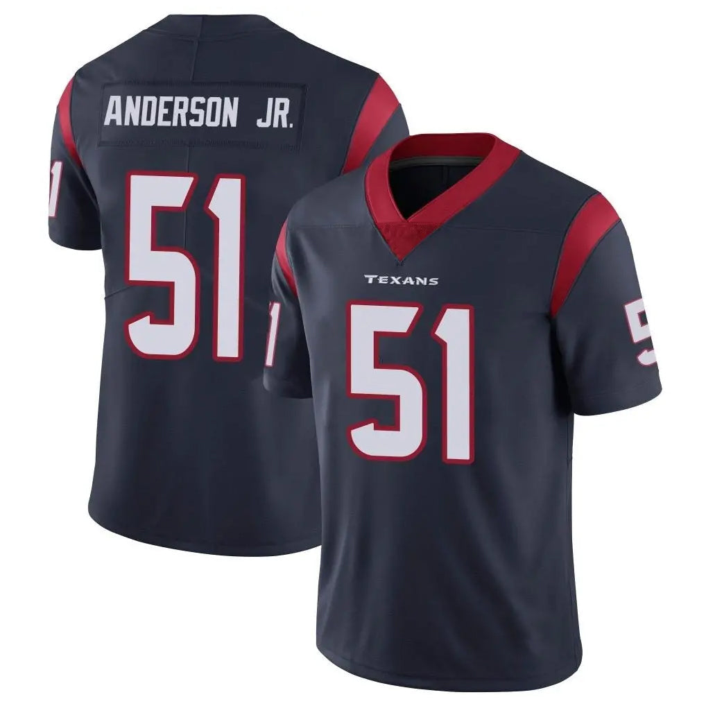 tocy H.Texans #51 Will Anderson Jr. Player Navy Limited Vapor Untouchable Home Game Stitched Jerseys