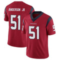tocy H.Texans #51 Will Anderson Jr. Player Red Limited Vapor Untouchable Home Game Stitched Jerseys