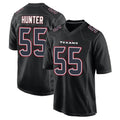 tocy H.Texans #55 Danielle Hunter Player Black Fashion Home Game Stitched Jerseys