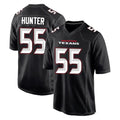 tocy H.Texans #55 Danielle Hunter Player Carbon Black Fashion Home Game Stitched Jerseys