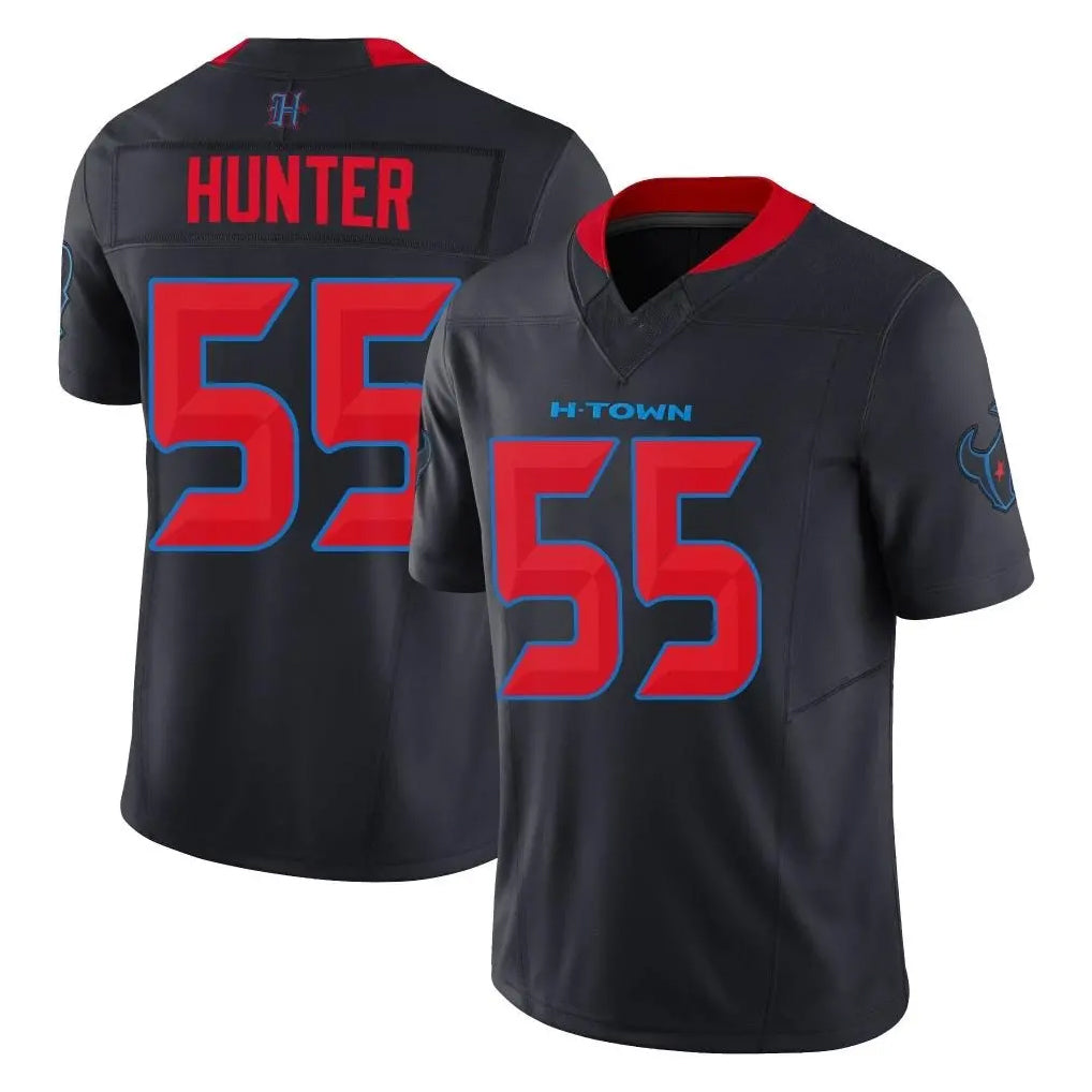 tocy H.Texans #55 Danielle Hunter Player Navy Limited 2nd Alternate Vapor F.U.S.E. Home Game Stitched Jerseys
