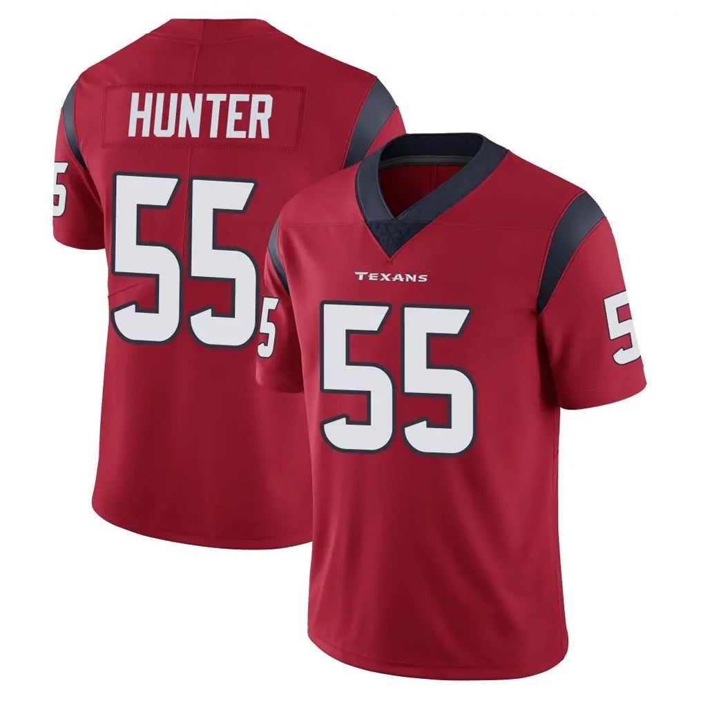 tocy H.Texans #55 Danielle Hunter Player Red Limited Vapor Untouchable Home Game Stitched Jerseys
