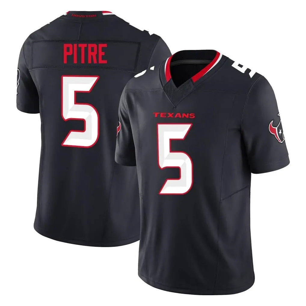 tocy H.Texans #5 Jalen Pitre Player Navy Limited Alternate Vapor F.U.S.E. Home Game Stitched Jerseys