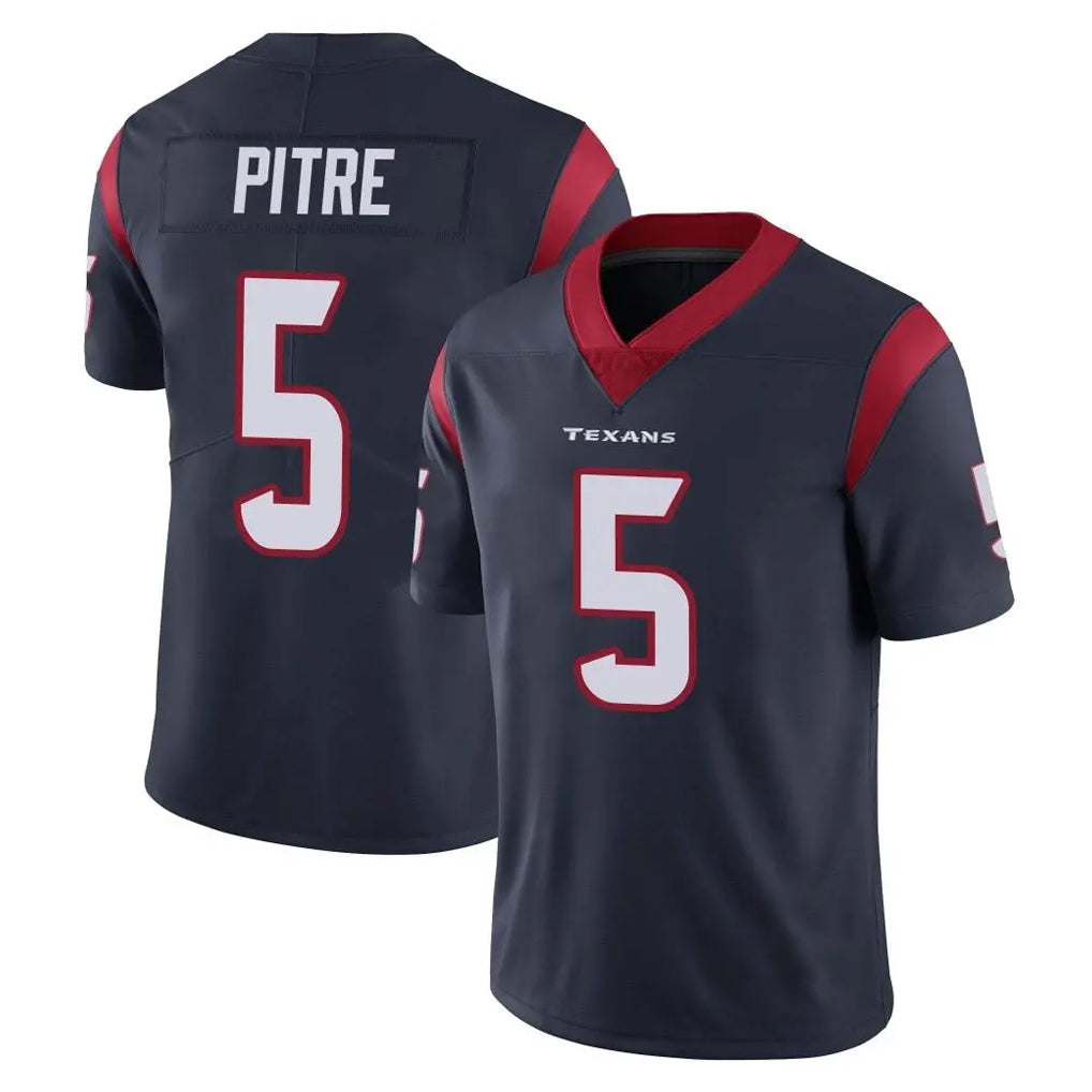 tocy H.Texans #5 Jalen Pitre Player Navy Limited Vapor Untouchable Home Game Stitched Jerseys