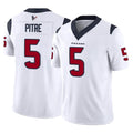 tocy H.Texans #5 Jalen Pitre Player White Limited Vapor F.U.S.E. Home Game Stitched Jerseys