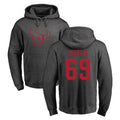 tocy H.Texans #69 Ed Ingram Player Gray Pro Line Pullover Hoodie Limited Game Stitched Jerseys