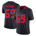 tocy H.Texans #69 Ed Ingram Player Navy Limited 2nd Alternate Vapor F.U.S.E. Home Game Stitched Jerseys