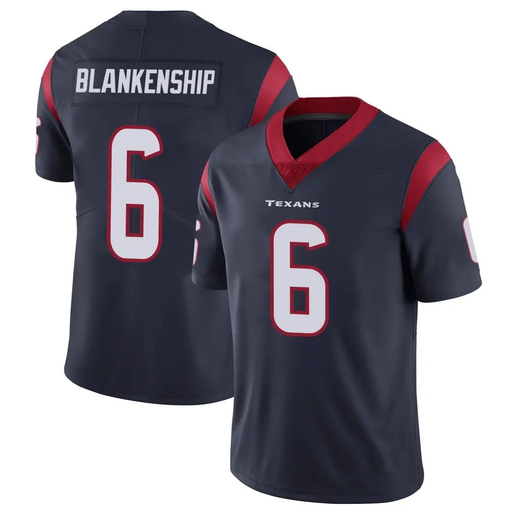 tocy H.Texans #6 Reed Blankenship Player Navy Limited Vapor Untouchable Home Game Stitched Jerseys