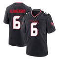 tocy H.Texans #6 Reed Blankenship Player Navy Team Home Game Stitched Jerseys
