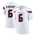 tocy H.Texans #6 Reed Blankenship Player White Home Game Stitched Jerseys