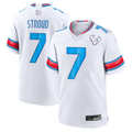 Tocy H.Texans #7 C.J. Stroud White 2026 Rivalries Collection Game Stitched Jerseys
