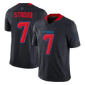 tocy H.Texans #7 CJ Stroud Player Navy Limited 2nd Alternate Vapor F.U.S.E. Home Game Stitched Jerseys