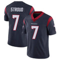 tocy H.Texans #7 CJ Stroud Player Navy Limited Vapor Untouchable Home Game Stitched Jerseys