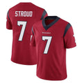 tocy H.Texans #7 CJ Stroud Player Red Limited Vapor Untouchable Home Game Stitched Jerseys