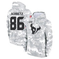 tocy H.Texans #86 Dalton Schultz Player Arctic Camo Salute to Service Hoodies Limited Game Stitched Jerseys