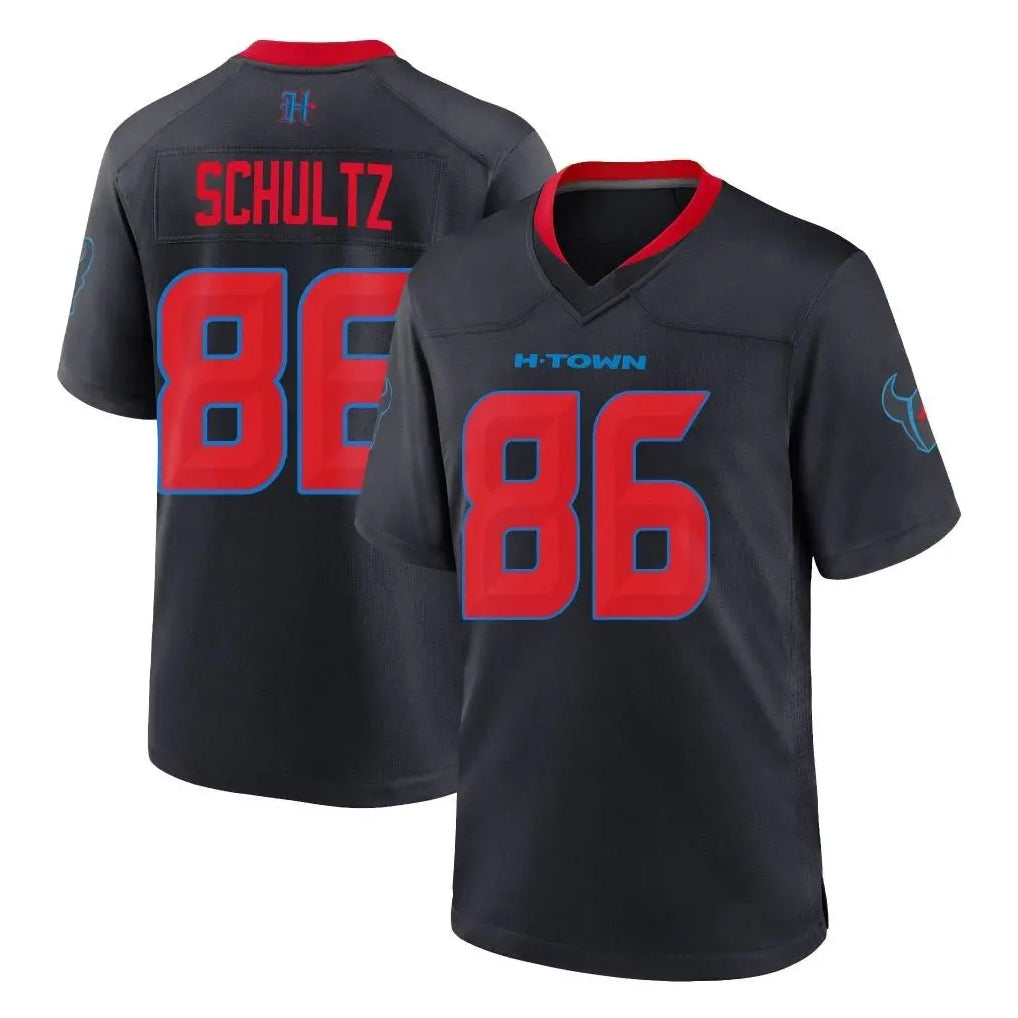 tocy H.Texans #86 Dalton Schultz Player Navy 2nd Alternate Home Game Stitched Jerseys