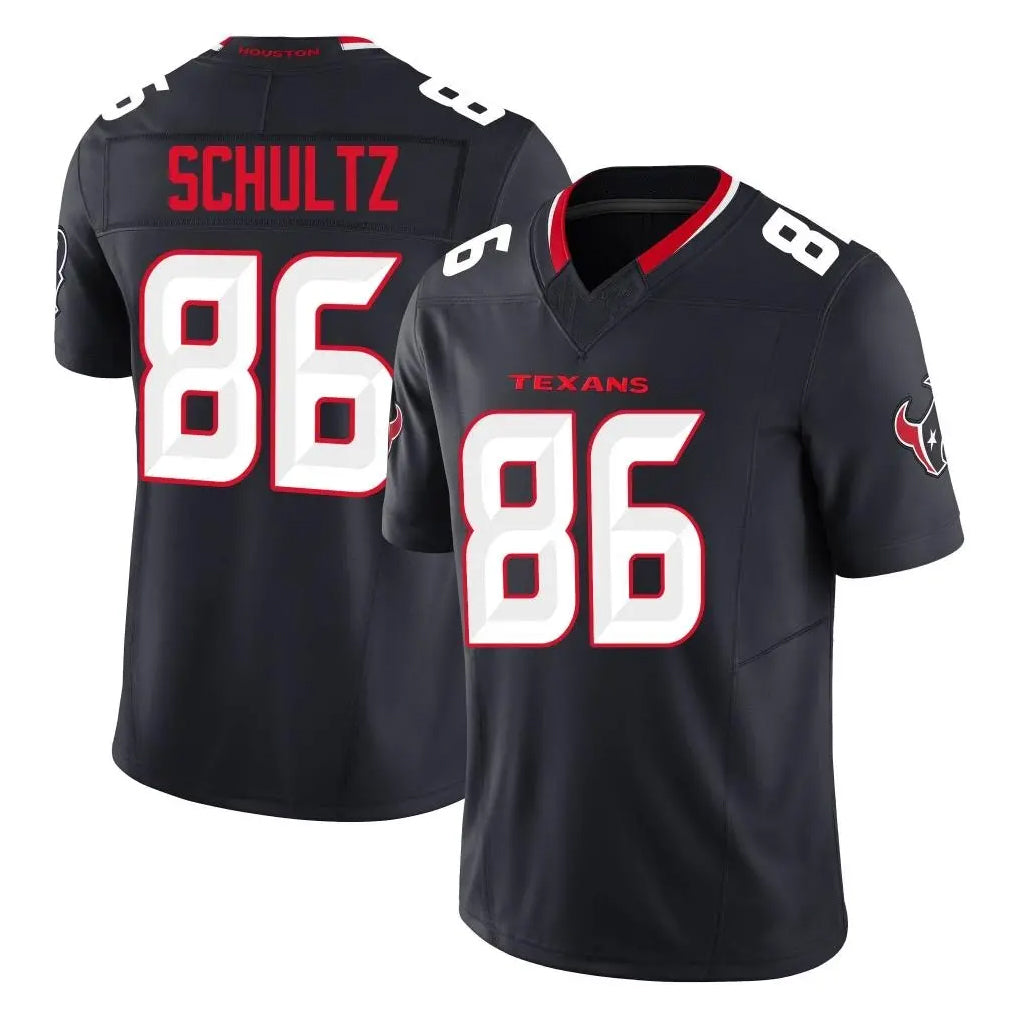 tocy H.Texans #86 Dalton Schultz Player Navy Limited Alternate Vapor F.U.S.E. Home Game Stitched Jerseys