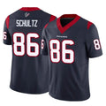 tocy H.Texans #86 Dalton Schultz Player Navy Limited Vapor F.U.S.E. Home Game Stitched Jerseys