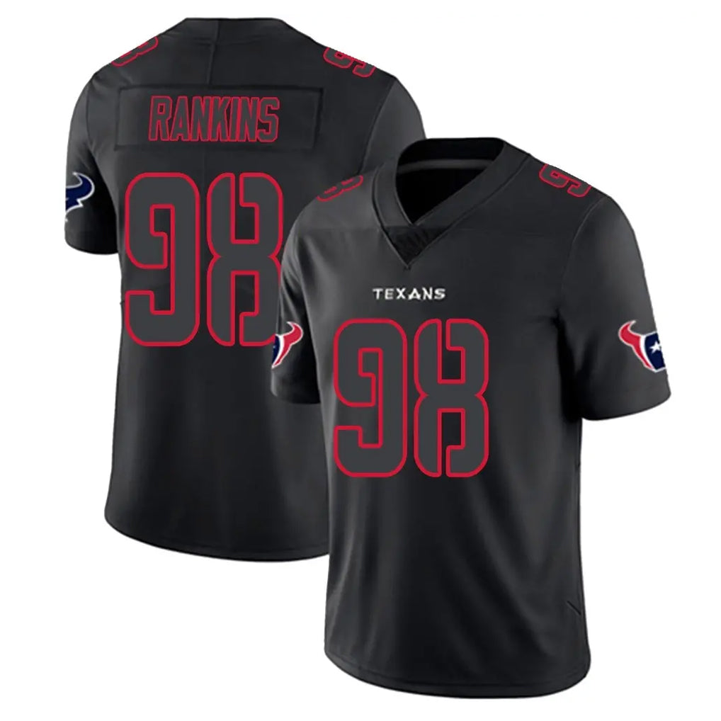 tocy H.Texans #98 Sheldon Rankins Player Black Impact Limited Game Stitched Jerseys