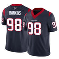 tocy H.Texans #98 Sheldon Rankins Player Navy Limited Vapor F.U.S.E. Home Game Stitched Jerseys