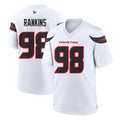 tocy H.Texans #98 Sheldon Rankins Player White Home Game Stitched Jerseys