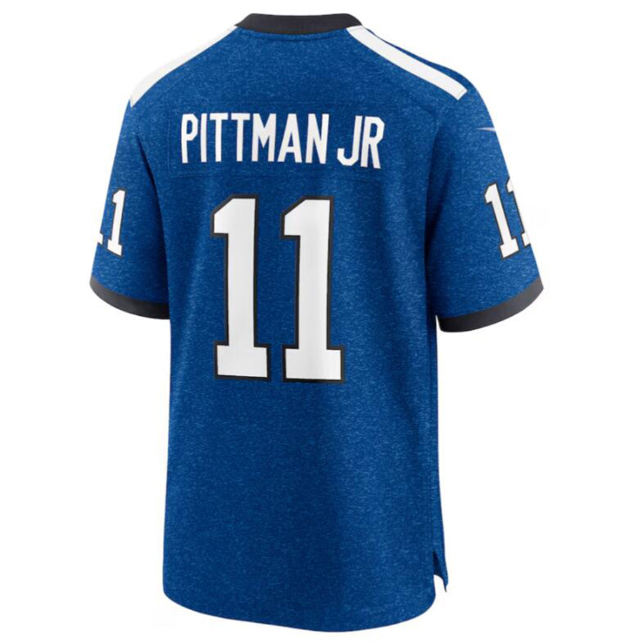tocy IN.Colts #11 Michael Pittman Jr. Royal Indiana Nights Alternate Game Jersey Stitched Football Jerseys